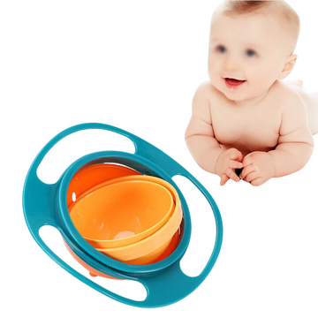 Spill-Resistant Baby Feeding Bowl
