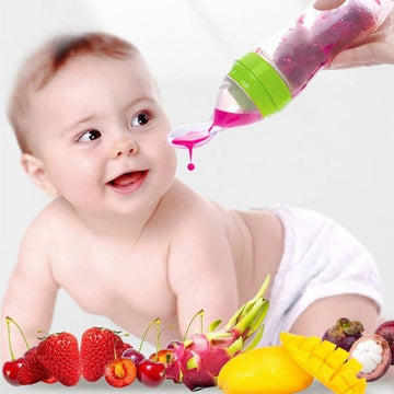 Silicone Feeding Bottle Spoon for Babies