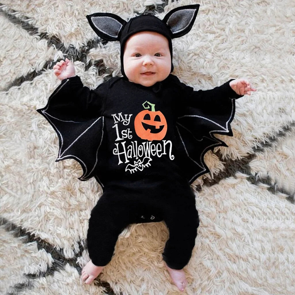 First Halloween Bat Costume