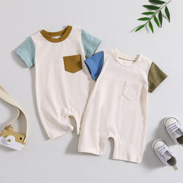 Summer Breeze Color Baby Jumpsuit