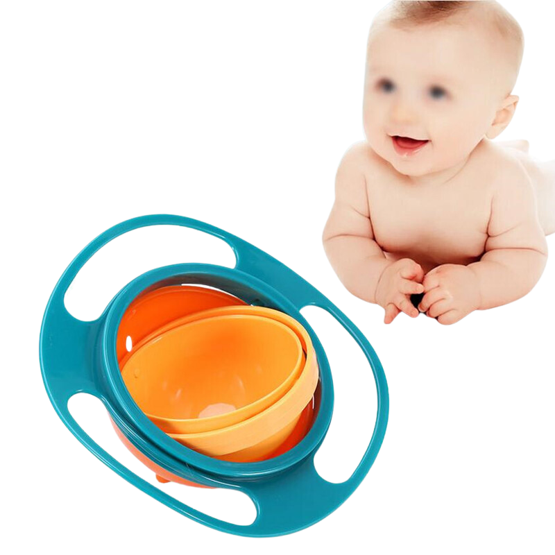 Spill-Resistant Baby Feeding Bowl: Mess-Free Mealtime Solution