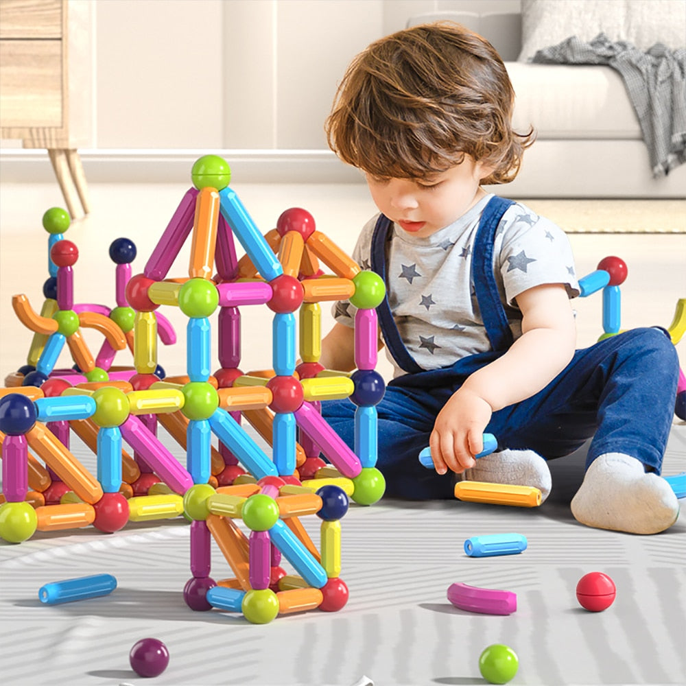 Magnetic Building Blocks: Educational and Creative Construction Toys